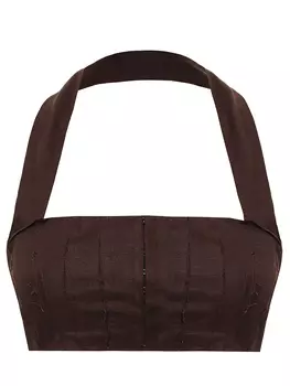 Кроп-топ льняной MUSE ME