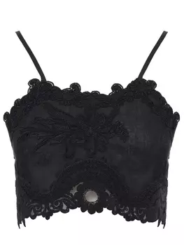 Кроп-топ с кружевом MAURIZIO