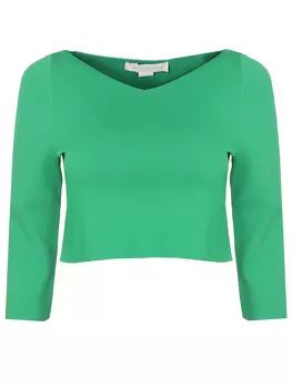 Кроп-топ с рукавами