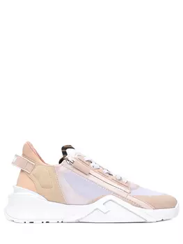 Кроссовки комбинированные Flow FENDI