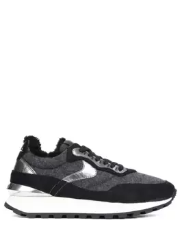 Кроссовки комбинированные на меху