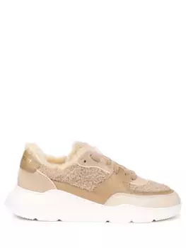 Кроссовки комбинированные на меху