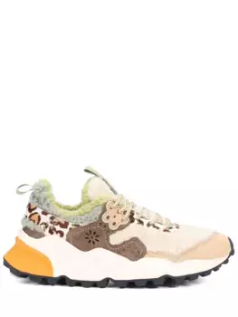 Кроссовки комбинированные на меху