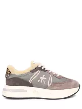 Кроссовки комбинированные на меху Cassie