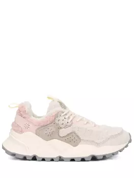 Кроссовки комбинированные на меху FLOWER MOUNTAIN
