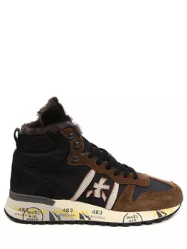 Кроссовки комбинированные на меху Jeff