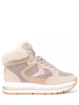 Кроссовки комбинированные на меху VOILE BLANCHE