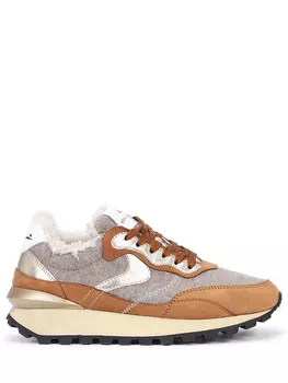 Кроссовки комбинированные на меху VOILE BLANCHE