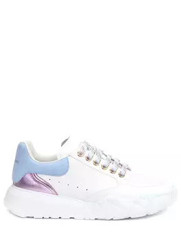 Кроссовки кожаные