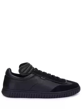 Кроссовки кожаные