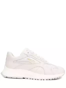 Кроссовки кожаные