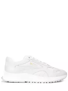 Кроссовки кожаные