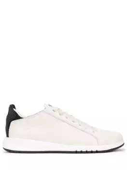 Кроссовки кожаные