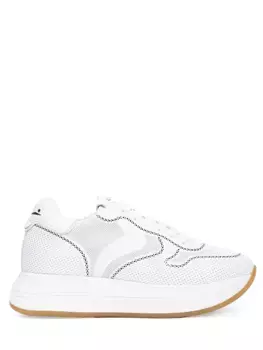 Кроссовки кожаные