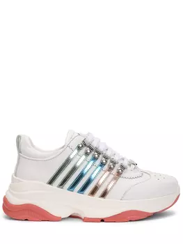 Кроссовки кожаные DSQUARED2