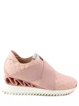 Кроссовки кожаные LE SILLA