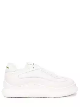 Кроссовки кожаные на меху