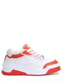 Кроссовки кожаные VERSACE