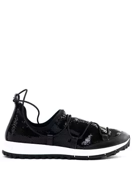 Кроссовки текстильные с пайетками JIMMY CHOO