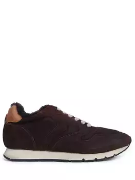 Кроссовки замшевые