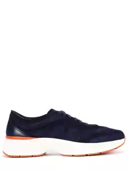 Кроссовки замшевые