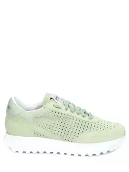 Кроссовки замшевые