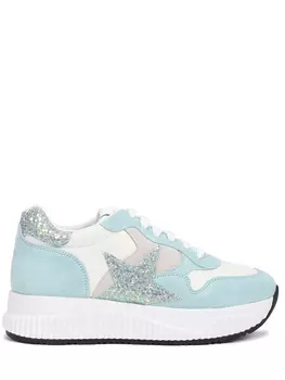 Кроссовки замшевые Lana Star VOILE BLANCHE