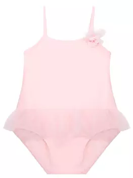 Купальник сплошной с декором