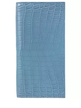 Купюрница из кожи крокодила BARDINI