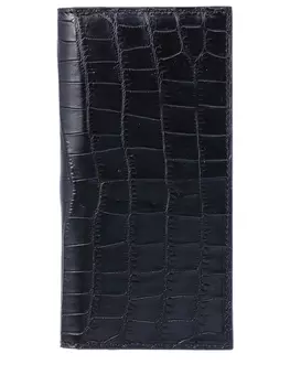 Купюрница из кожи крокодила BARDINI