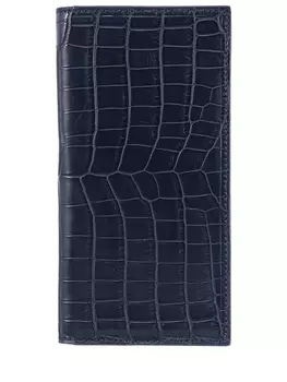 Купюрница из кожи крокодила BARDINI