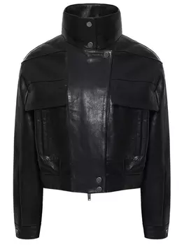 Куртка Black icon кожаная ARGENTUM BRAND
