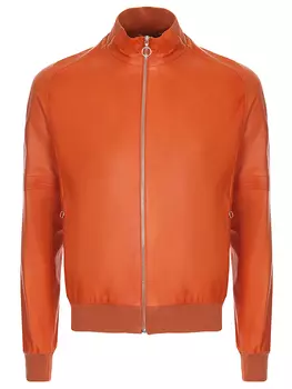 Куртка-бомбер кожаная