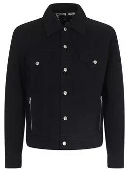 Куртка джинсовая с принтом ICEBERG