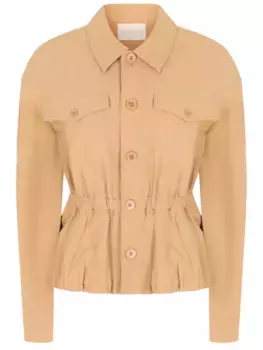 Куртка из хлопка и льна