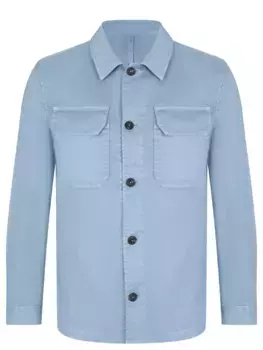 Куртка из хлопка и льна