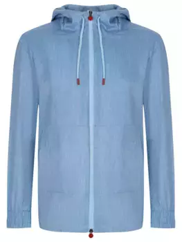 Куртка из кашемира и льна