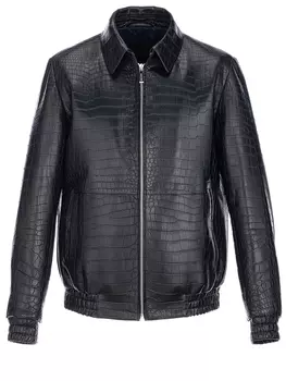 Куртка из кожи крокодила BARDINI