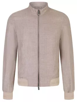 Куртка из шерсти и льна CANALI