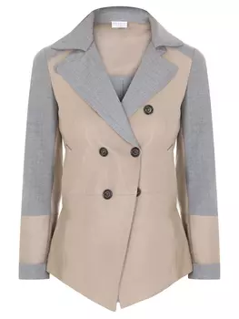 Куртка комбинированная BRUNELLO CUCINELLI