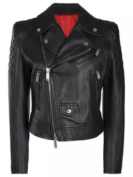 Куртка-косуха кожаная DSQUARED2