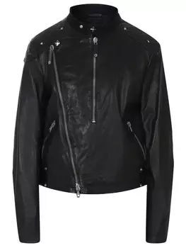 Куртка-косуха кожаная ROBERTO CAVALLI