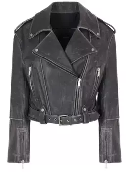 Куртка кожаная