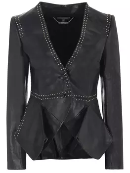 Куртка кожаная ALEXANDER MCQUEEN