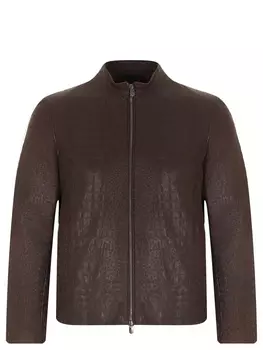 Куртка кожаная ARMANI COLLEZIONI