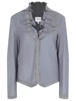 Куртка кожаная ARMANI COLLEZIONI