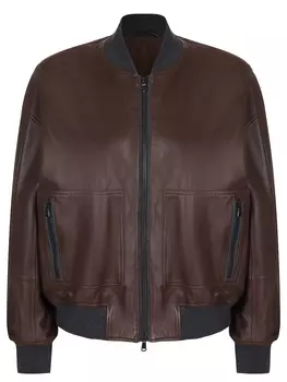 Куртка кожаная BRUNELLO CUCINELLI