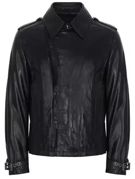 Куртка кожаная DIRK BIKKEMBERGS