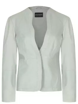 Куртка кожаная EMPORIO ARMANI
