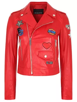 Куртка кожаная ERMANNO SCERVINO